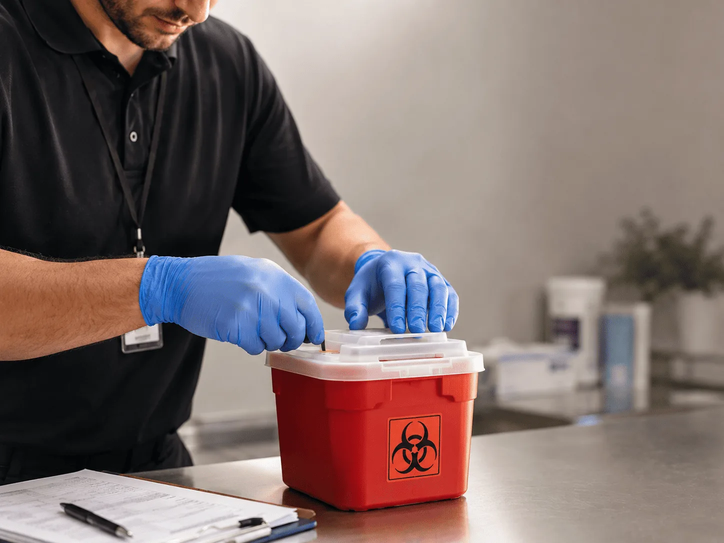 Why choose Sharps Waste Disposal in Guy, AR